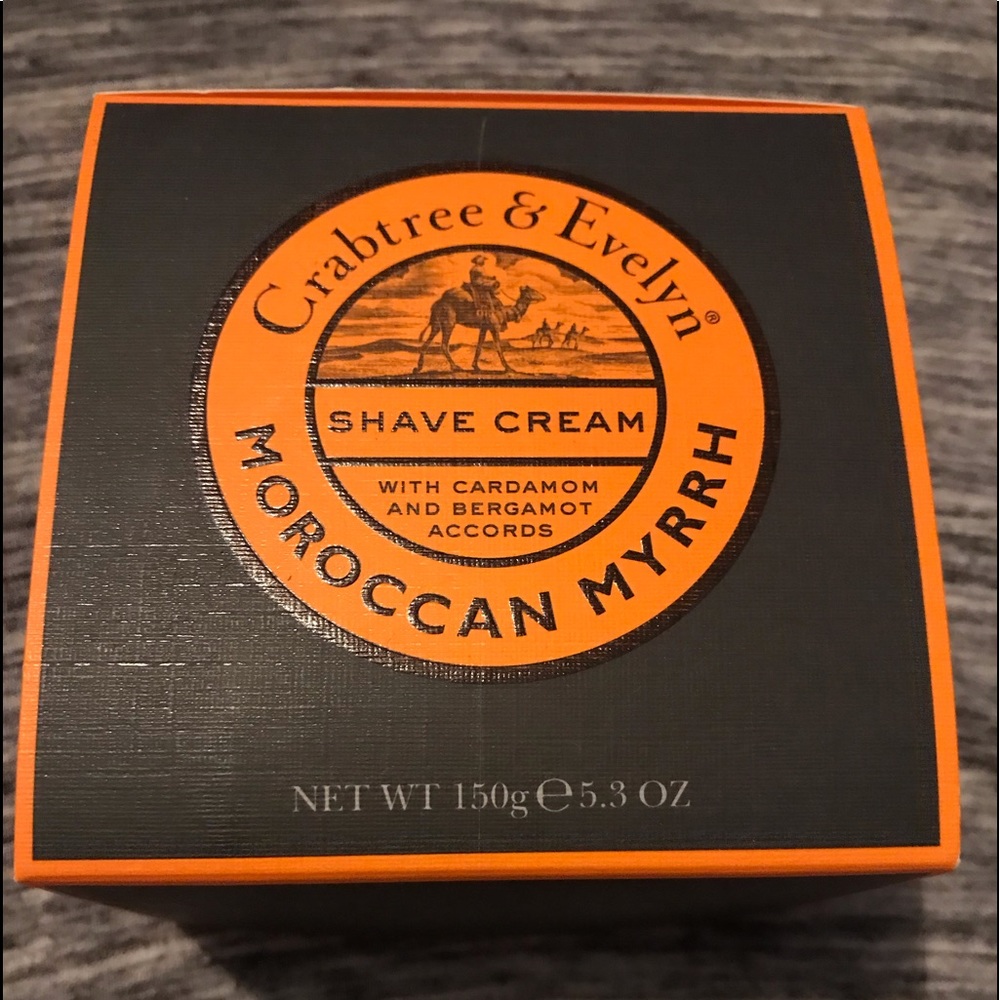 Crabtree & Evelyn shave cream 5.3oz NWB